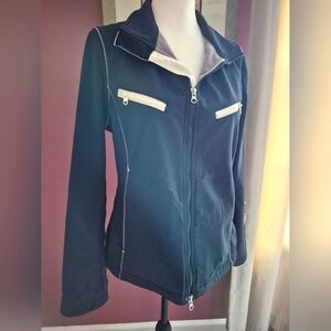 Goode Rider Navy Blue‎ Jacket - Womens Size M